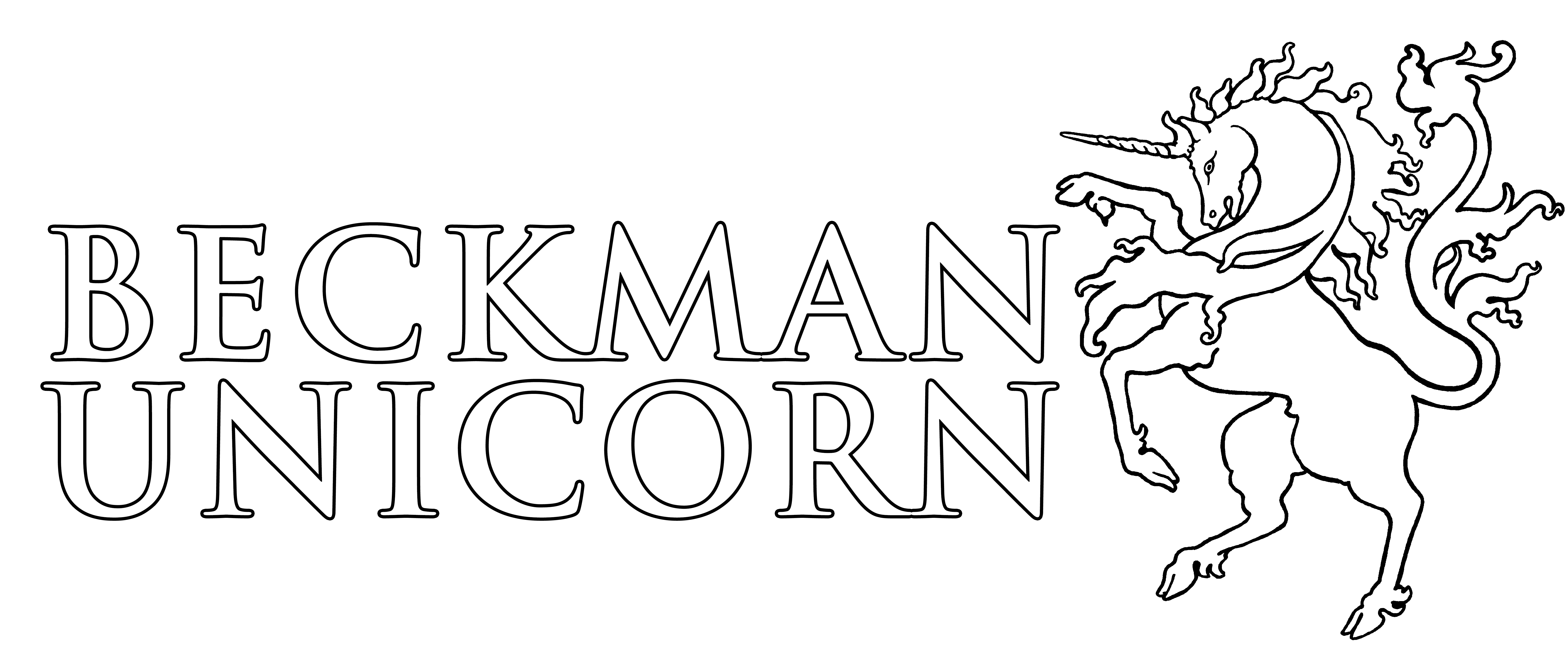 Beckman Unicorn Logo