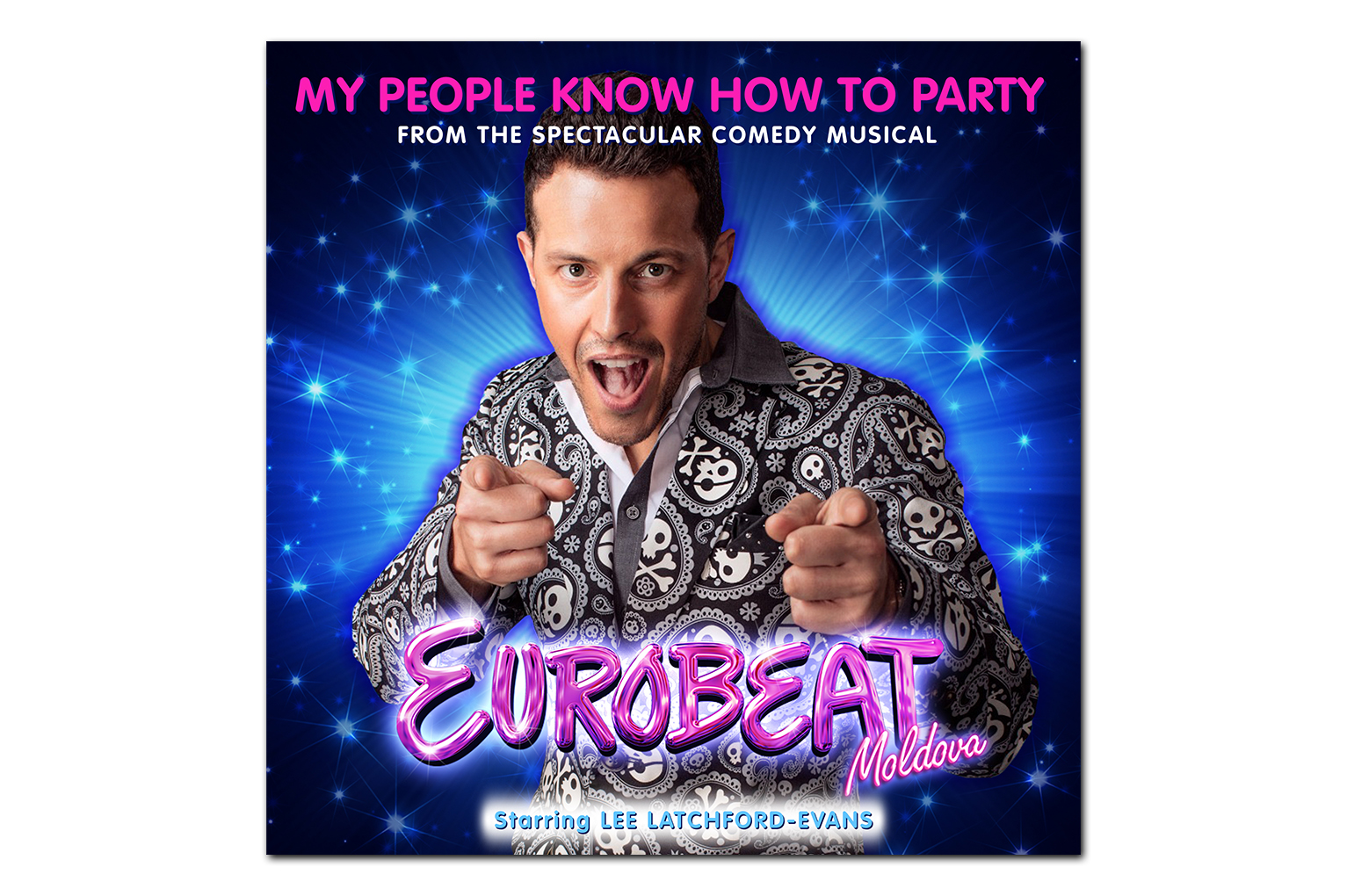 Eurobeat Moldova My People Know How To Party Single Lee Latchford-Evans