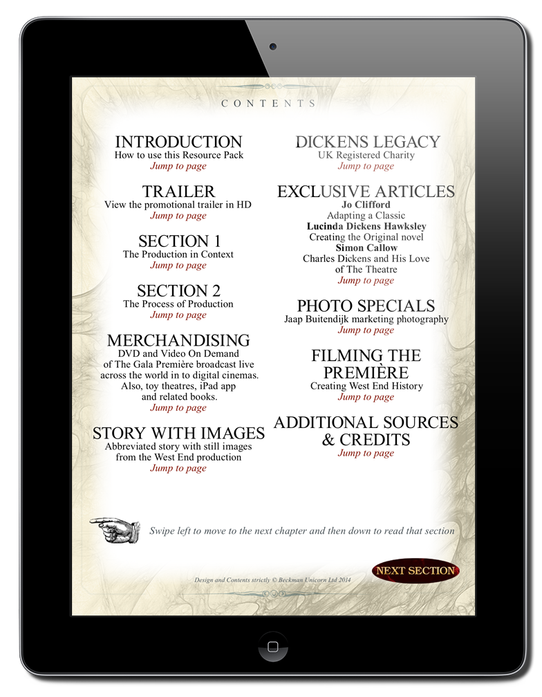 Dickens Great Expectations iPad App